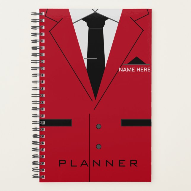 Personalised Your Name Business Planner Funny (Front)