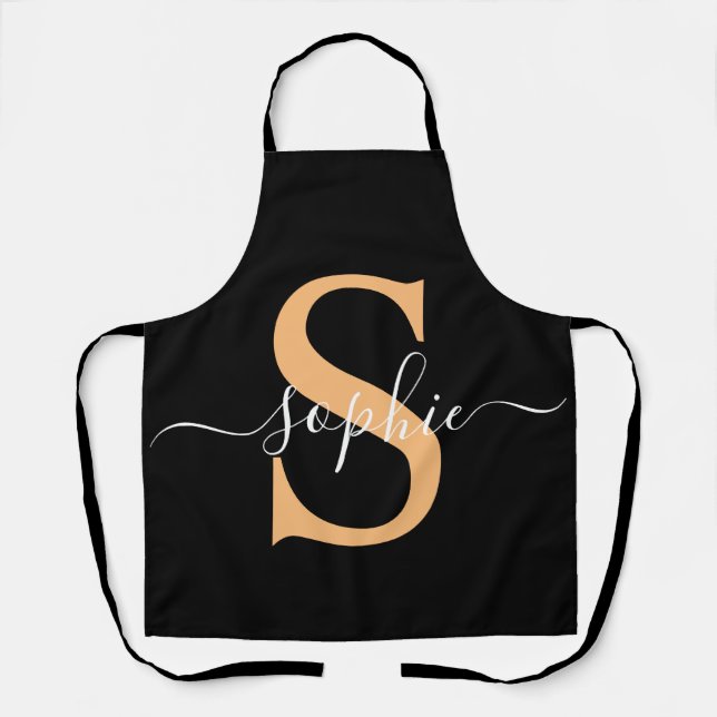 Personalised Your Name, Custom Name, Birthday Gift Apron (Front)