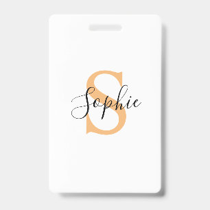 Personalised Your Name, Custom Name, Birthday Gift ID Badge