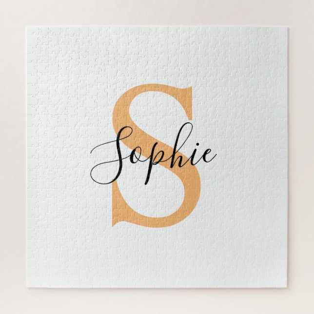 Personalised Your Name, Custom Name, Birthday Gift Jigsaw Puzzle (Vertical)