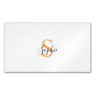 Personalised Your Name, Custom Name, Birthday Gift Magnetic Business Card
