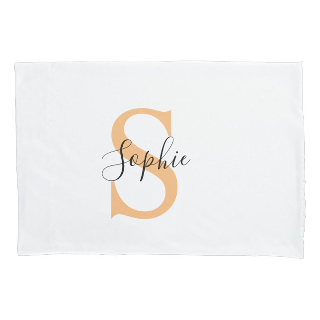 Personalised Your Name, Custom Name, Birthday Gift Pillowcase (Front)