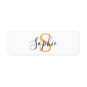 Personalised Your Name, Custom Name, Birthday Gift Return Address Label