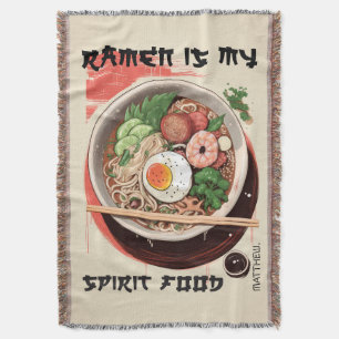 Personalised Your Name Ramen Blanket