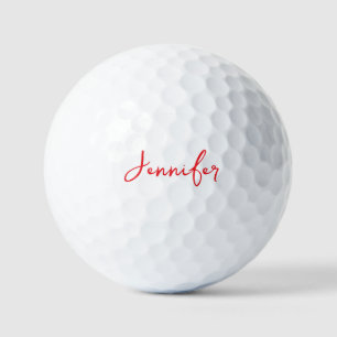 Personalised Your Name Wedding Gift Golf Balls