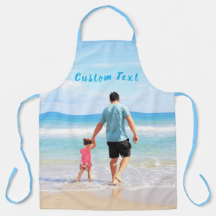 Personalised Your Photo Apron with Custom Text