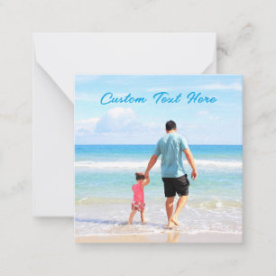 Personalised Your Photo Card with Custom Text