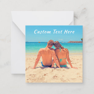 Personalised Your Photo Card with Custom Text