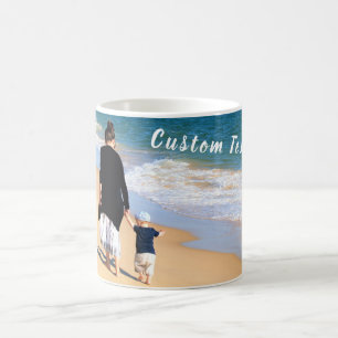 Personalised Your Photo Coffee Mug Custom Text