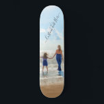 Personalised Your Photo Custom Text Skateboard<br><div class="desc">Custom Photo and Text Skateboards - Unique Your Own Design - Personalised Mother / Child / Family / Friends or Personal Skateboard Gift - Add Your Text and Photo - Resize and move elements with Customisation tool ! Choose font / size / colour ! Good Luck - Be Happy :)...</div>