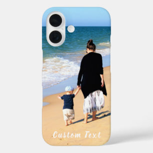 Personalised Your Photo iPhone Case Custom Text