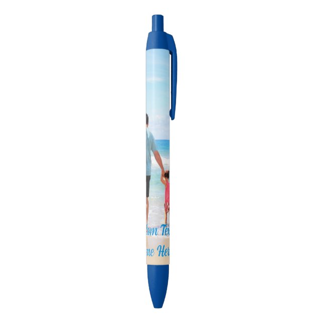 Personalised Your Photo Pen with Custom Text (Bottom (Vertical))