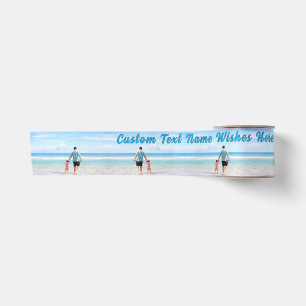 Personalised Your Photo Ribbon with Custom Text Satin Ribbon