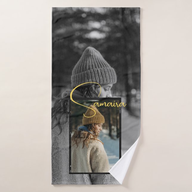 Personalised YOUR picture/photo Towel (Bath Towel)