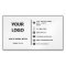 Personalised Your Promotional Business Card Magnet
