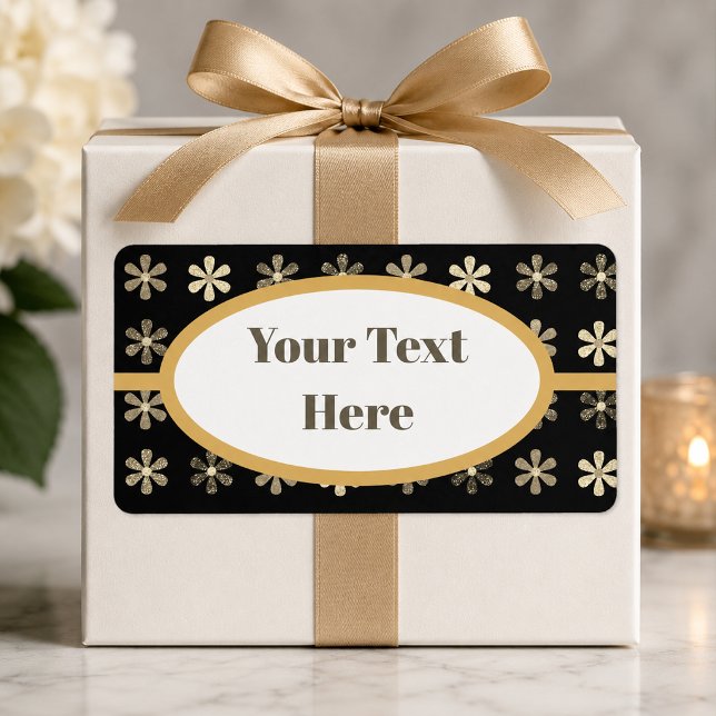 Personalised Your Text Here Label (Creator Uploaded)