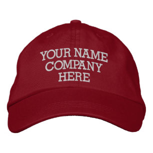 Personalised Your Text Name Hat Embroidered Cap