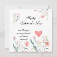 Personalised Your Valentine’s Love Card