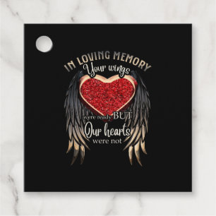 Personalised Your Wings Were Ready But Our Hearts Favour Tags