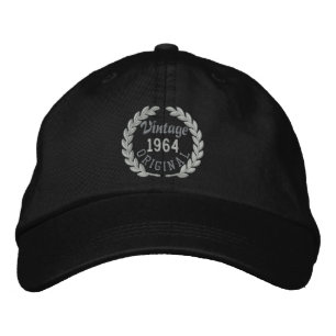 Personalised Your YEAR Original Laurels Embroidery Embroidered Hat