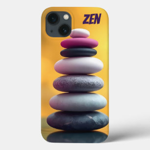 Personalised Zen Spiritual Stone Balance Art iPhone 13 Case