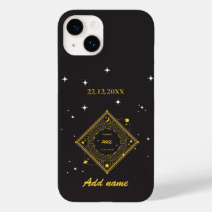 Personalised  Zodiac Custom name Aquarius  Case-Mate iPhone 14 Case