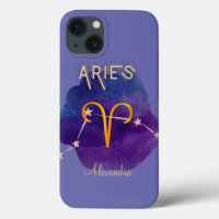 Personalised Zodiac Sign Aries Constellation