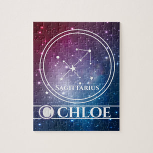 Personalised Zodiac Sign SAGITTARIUS   Jigsaw Puzzle