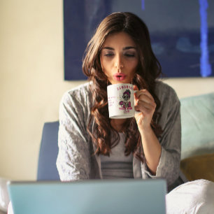 Personalised Zombie Coffee Tired Mum Club  mug