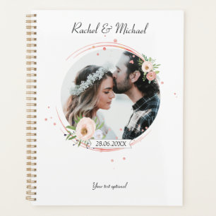 Personalisierbar Foto Hochzeit Planner