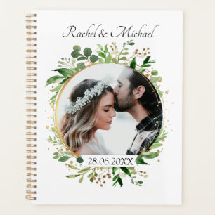Personalisierbar Foto Hochzeit Planner
