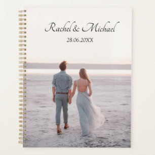 Personalisierbar Foto Hochzeit Planner