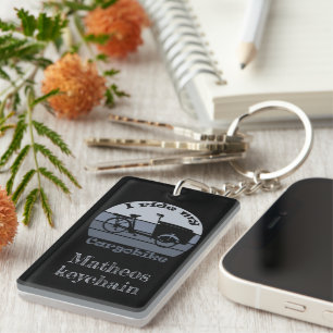 personalisierbar, Lastenrad, Dein Name Key Ring