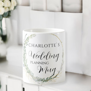 Personalisierbar- Wedding-Planning-Mug Coffee Mug