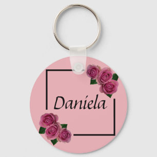 personalisierter Name Key Ring