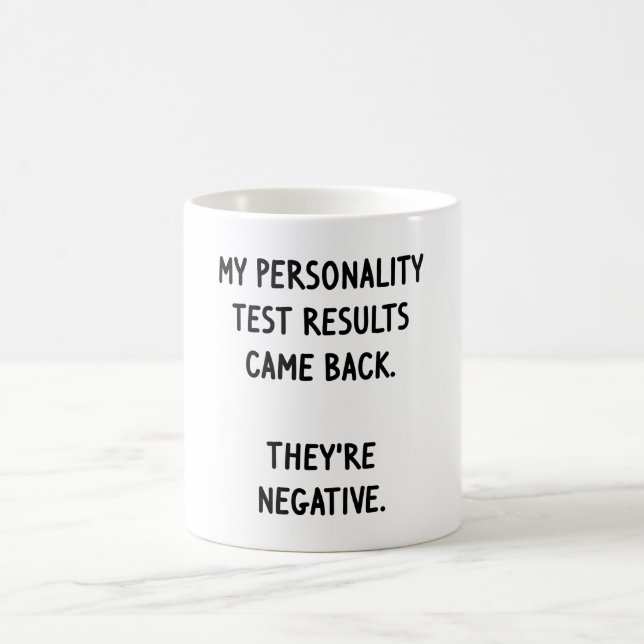 Personality Test Coffee Mug (Center)