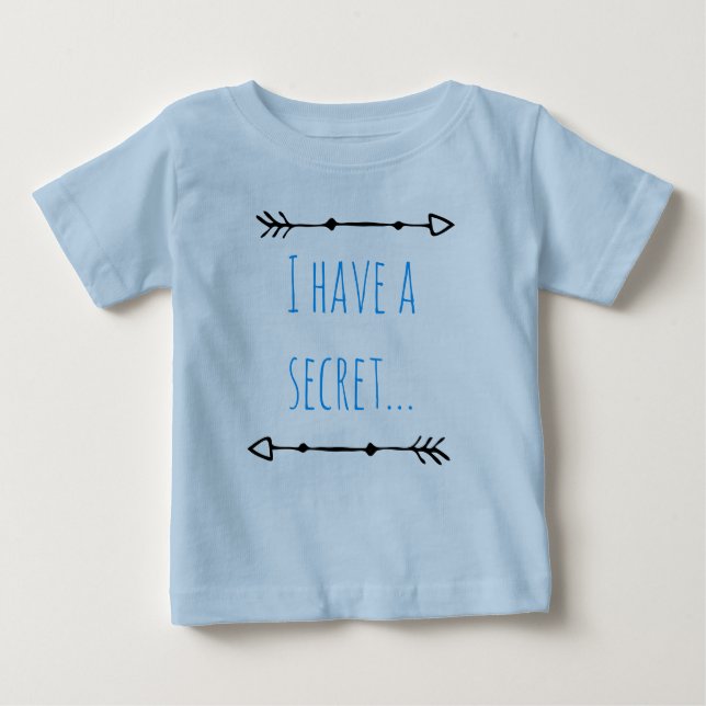 Personalizable big brother reveal baby T-Shirt (Front)