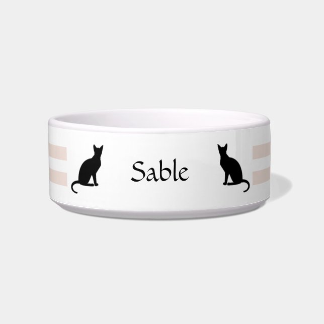 Personalizable Cat food Bowl (Front)