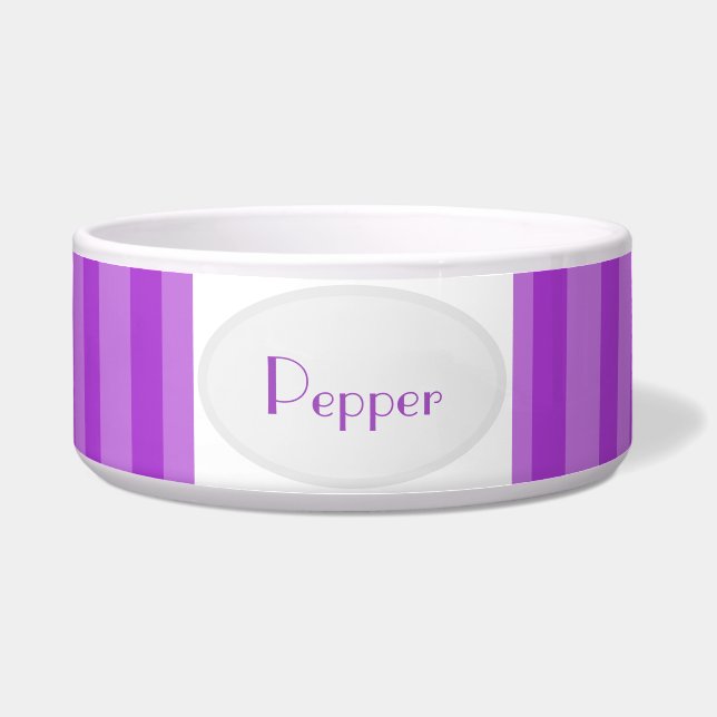Personalizable Ceramic Pet Bowl (Front)