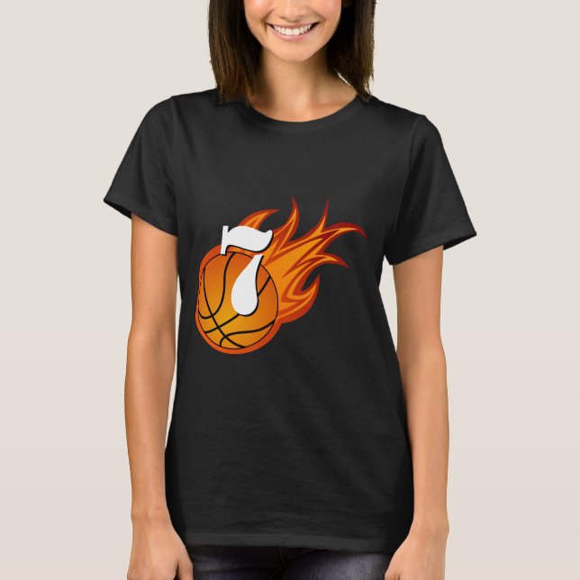 Personalizable Cool Basketball Shirt (Front)