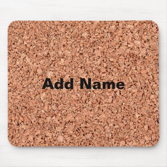 Personalizable Cork Board Mouse Pad (Front)