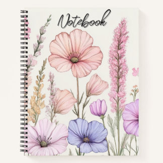 Personalizable Cottagecore Art Design Notebook