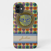 personalizable cute owl bird