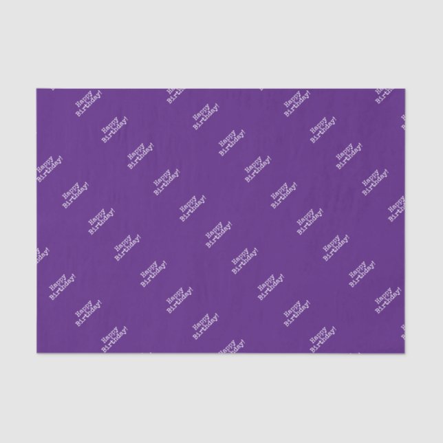 Personalizable Gift TissueHAMbyWG Tissue Paper (Front)