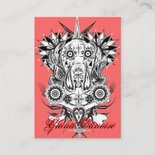 personalizable Great Dane cards