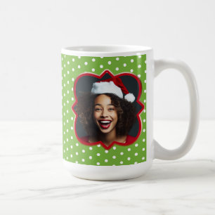 Personalizable "Naughty List" Photo Mug, 15 oz Coffee Mug