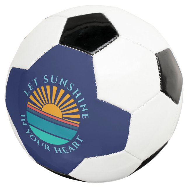 Personalizable photo template soccer ball (Three Quarter)
