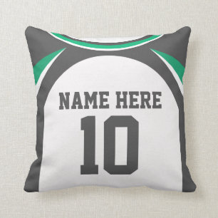 Personalizable Soccer Jersey Lumbar/Throw Pillow