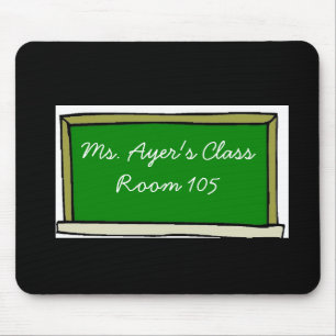 Personalizable Teacher Gift Custom Teacher Name Mouse Pad