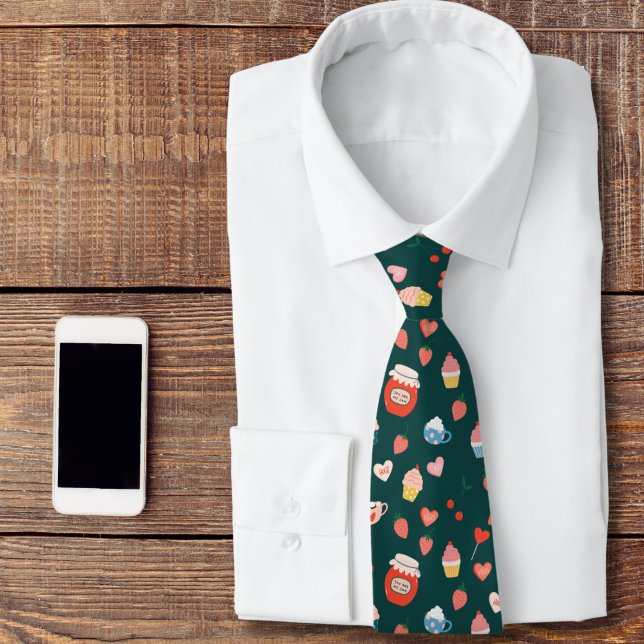 Personalizable Valentine's Day Coffee Tie (Creator Uploaded)